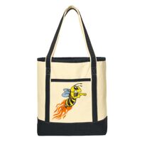 Large Cotton Canvas Boat Tote Thumbnail