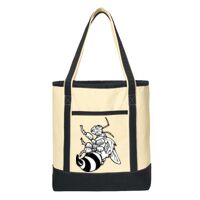 Large Cotton Canvas Boat Tote Thumbnail