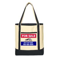 Large Cotton Canvas Boat Tote Thumbnail