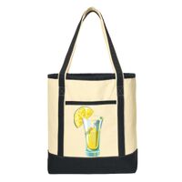 Large Cotton Canvas Boat Tote Thumbnail