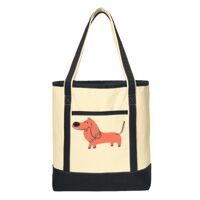 Large Cotton Canvas Boat Tote Thumbnail