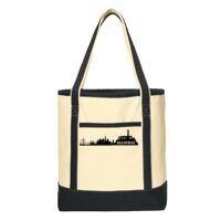 Large Cotton Canvas Boat Tote Thumbnail