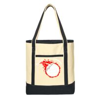 Large Cotton Canvas Boat Tote Thumbnail