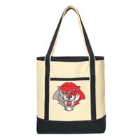 Large Cotton Canvas Boat Tote Thumbnail