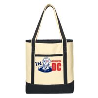 Large Cotton Canvas Boat Tote Thumbnail