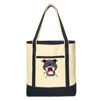 Large Cotton Canvas Boat Tote Thumbnail