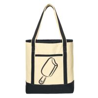 Large Cotton Canvas Boat Tote Thumbnail