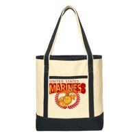 Large Cotton Canvas Boat Tote Thumbnail