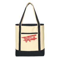 Large Cotton Canvas Boat Tote Thumbnail