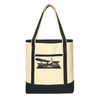 Large Cotton Canvas Boat Tote Thumbnail