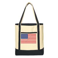 Large Cotton Canvas Boat Tote Thumbnail