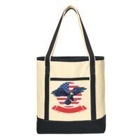 Large Cotton Canvas Boat Tote Thumbnail