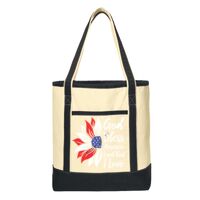 Large Cotton Canvas Boat Tote Thumbnail