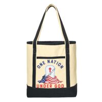 Large Cotton Canvas Boat Tote Thumbnail