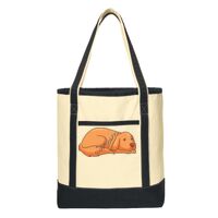 Large Cotton Canvas Boat Tote Thumbnail