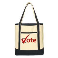 Large Cotton Canvas Boat Tote Thumbnail