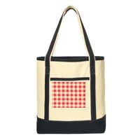 Large Cotton Canvas Boat Tote Thumbnail