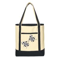 Large Cotton Canvas Boat Tote Thumbnail