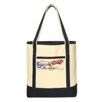 Large Cotton Canvas Boat Tote Thumbnail