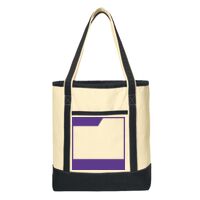 Large Cotton Canvas Boat Tote Thumbnail