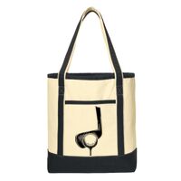 Large Cotton Canvas Boat Tote Thumbnail