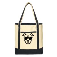 Large Cotton Canvas Boat Tote Thumbnail