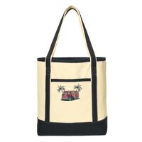 Large Cotton Canvas Boat Tote Thumbnail