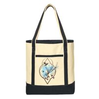 Large Cotton Canvas Boat Tote Thumbnail