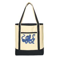 Large Cotton Canvas Boat Tote Thumbnail