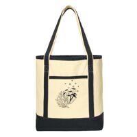 Large Cotton Canvas Boat Tote Thumbnail