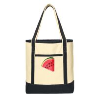 Large Cotton Canvas Boat Tote Thumbnail