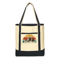 Large Cotton Canvas Boat Tote Thumbnail