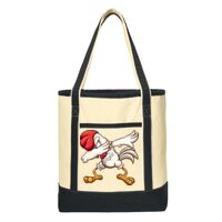 Large Cotton Canvas Boat Tote Thumbnail