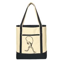 Large Cotton Canvas Boat Tote Thumbnail