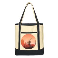 Large Cotton Canvas Boat Tote Thumbnail