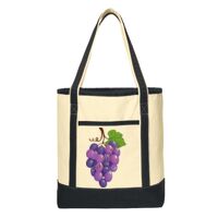 Large Cotton Canvas Boat Tote Thumbnail