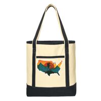 Large Cotton Canvas Boat Tote Thumbnail