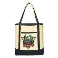 Large Cotton Canvas Boat Tote Thumbnail