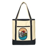 Large Cotton Canvas Boat Tote Thumbnail