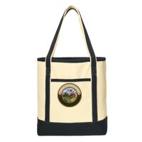 Large Cotton Canvas Boat Tote Thumbnail