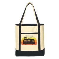 Large Cotton Canvas Boat Tote Thumbnail