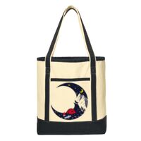 Large Cotton Canvas Boat Tote Thumbnail