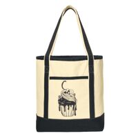 Large Cotton Canvas Boat Tote Thumbnail