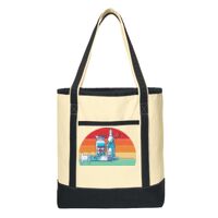 Large Cotton Canvas Boat Tote Thumbnail