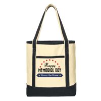 Large Cotton Canvas Boat Tote Thumbnail