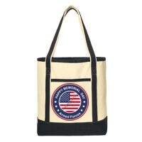 Large Cotton Canvas Boat Tote Thumbnail