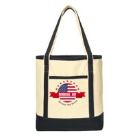 Large Cotton Canvas Boat Tote Thumbnail