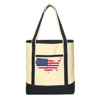 Large Cotton Canvas Boat Tote Thumbnail