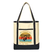 Large Cotton Canvas Boat Tote Thumbnail