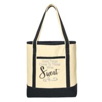 Large Cotton Canvas Boat Tote Thumbnail